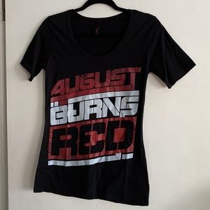 💥$6 add on💥 August Burns Red Black T-SHIRT !!!